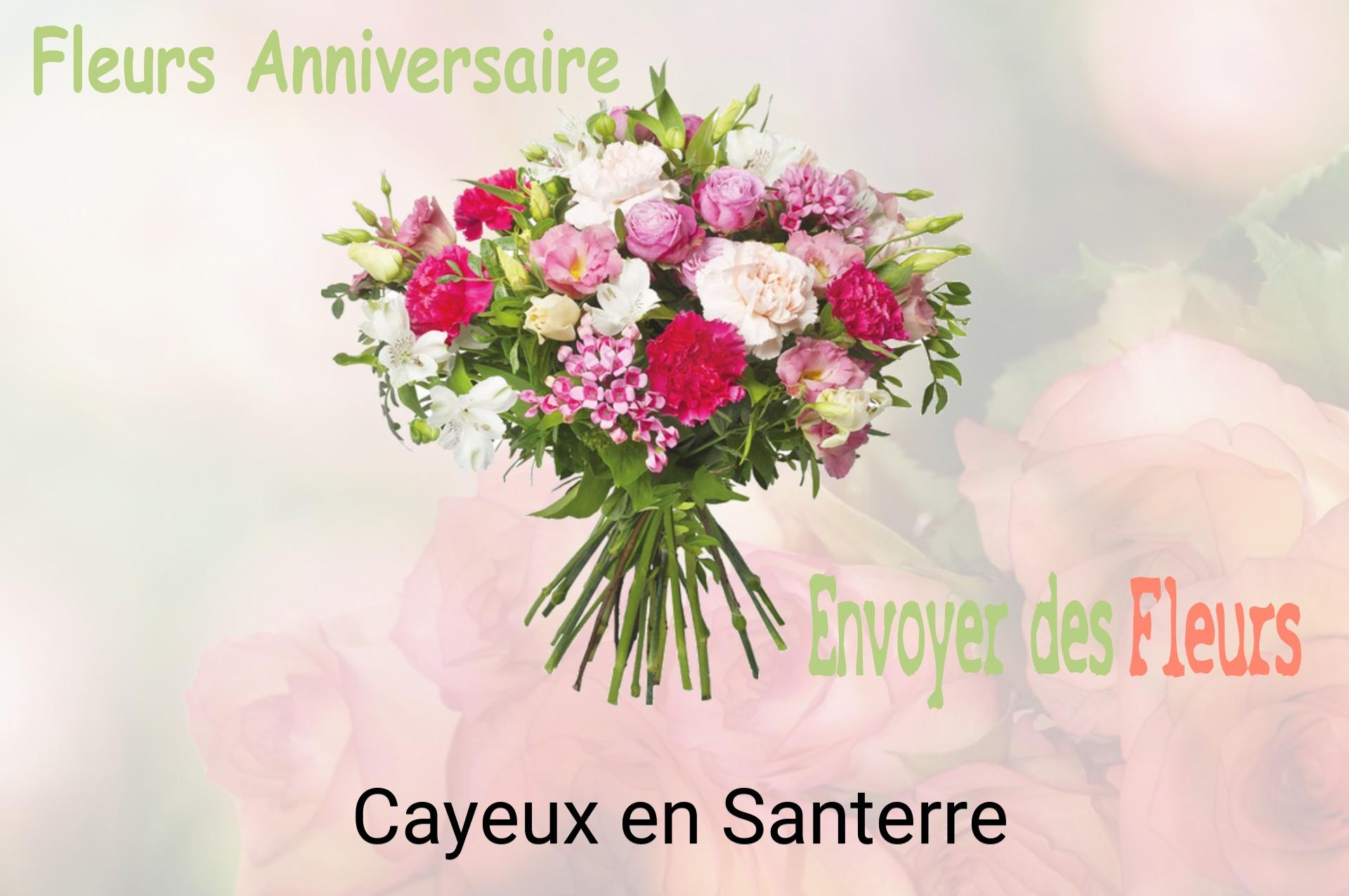Bouquet de fleurs d’anniversaire livré à Cayeux-en-Santerre